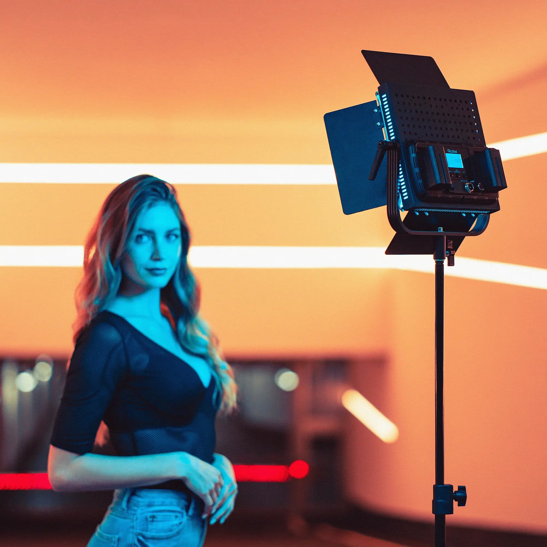 Rollei LED Licht Lumen Panel 600 RGB - LED-Panel
