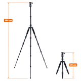 Compact Traveler No. 1 - aluminum tripod