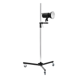 Mobile tripod with sliding arm