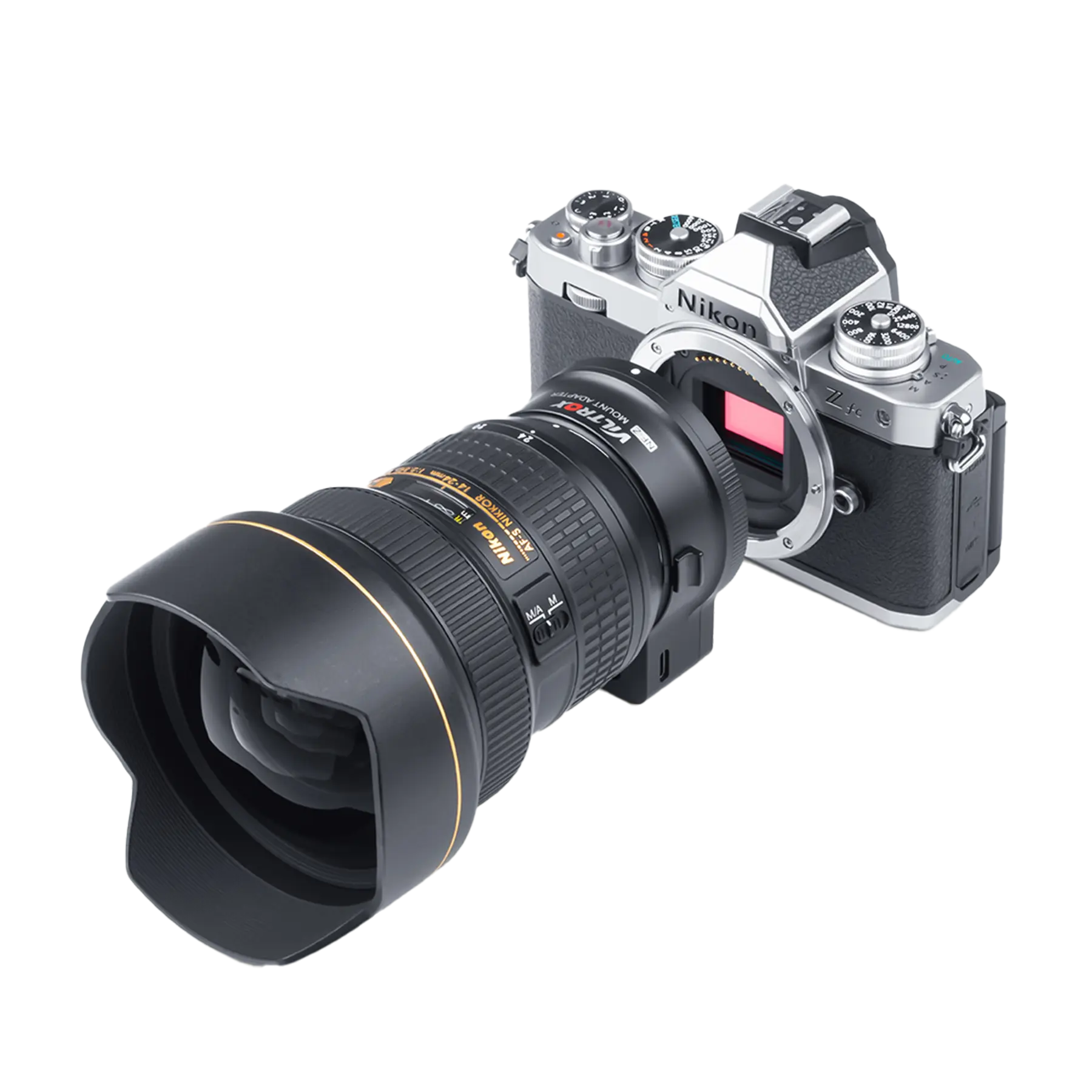 Rollei Objektiv Zubehör NF-Z Adapter für Nikon F-Objektive an Nikon-Z-Mount